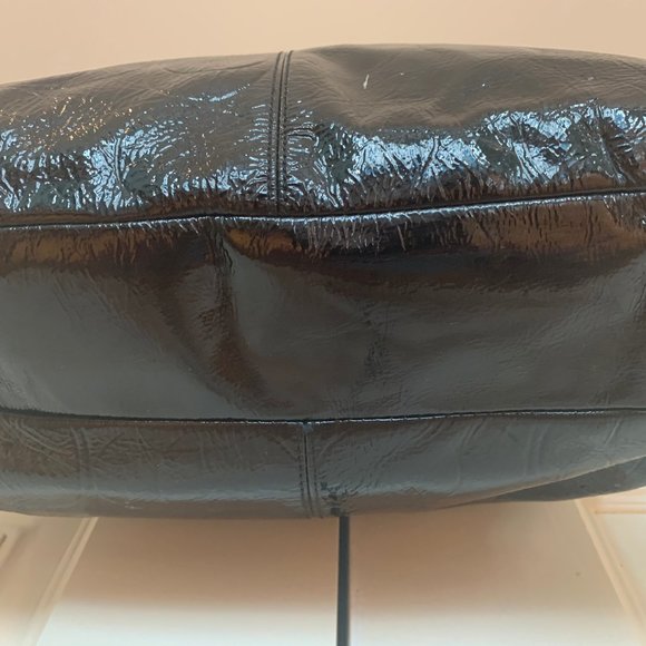 Coach  Black Patent Leather Tote - Picture 4 of 10